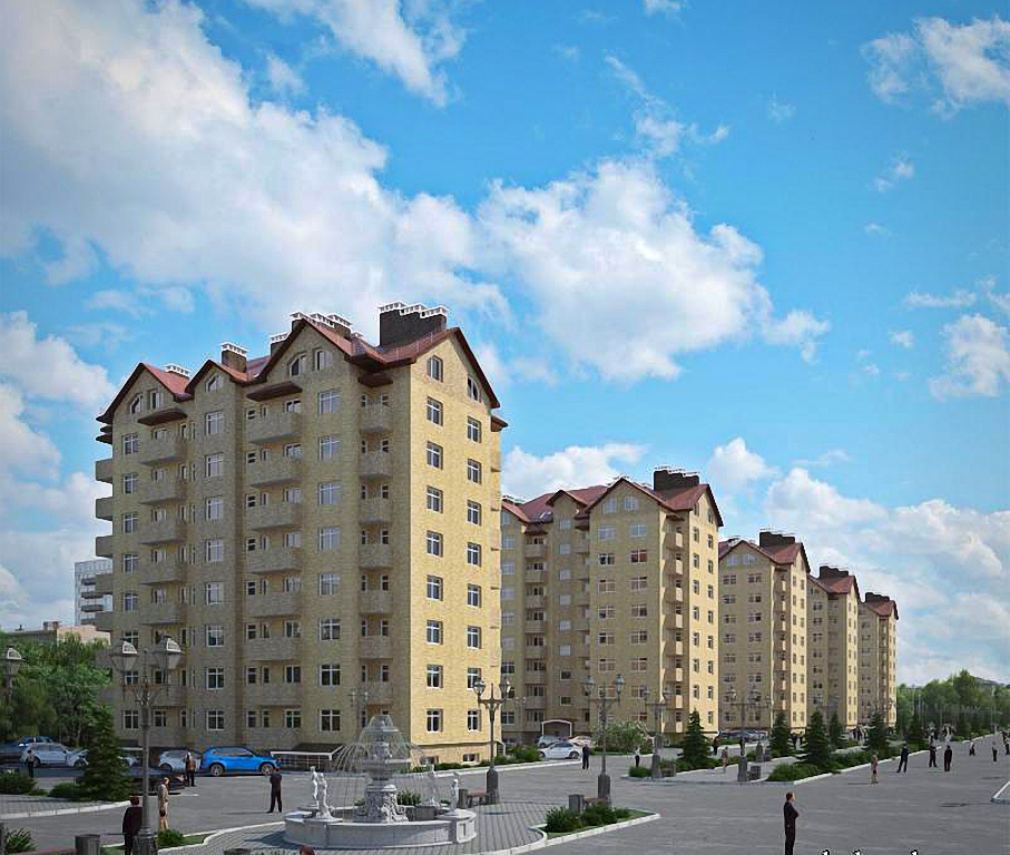 1 комнатная 38.95м²