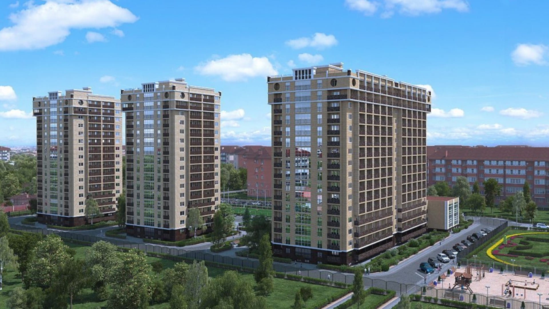 2 комнатная 64.35м²