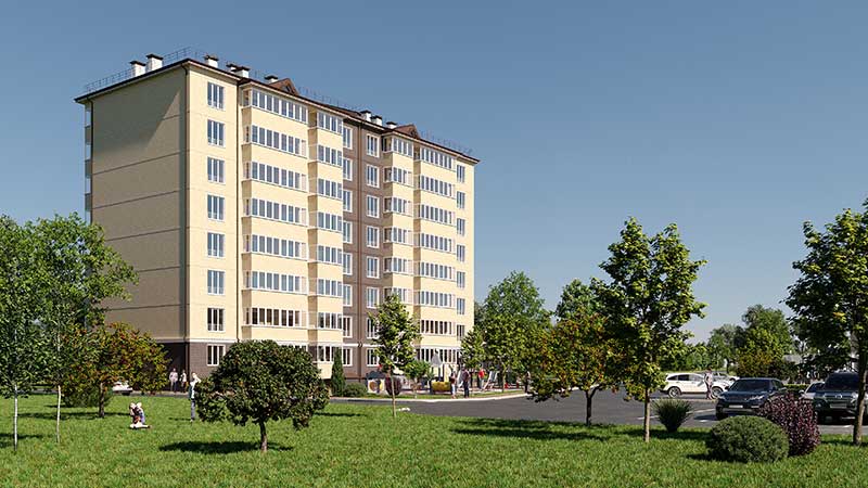 2 комнатная 54.27м²