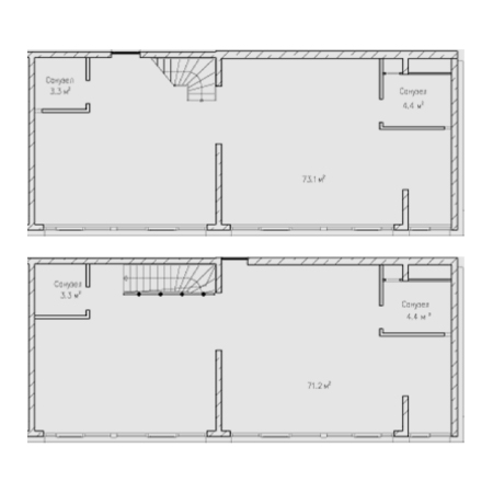 4+ комнат 159.7м²