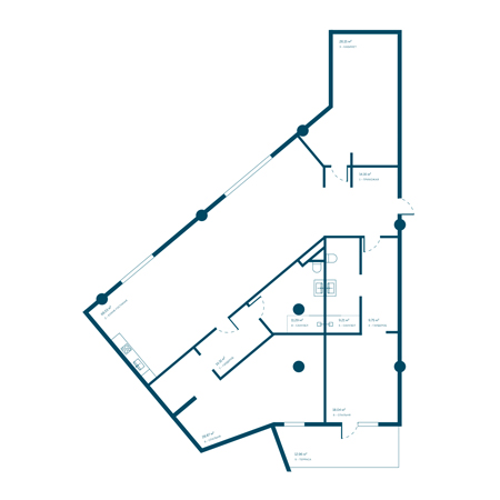 4+ комнат 213.27м²