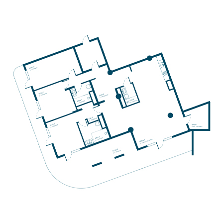 4+ комнат 210.48м²