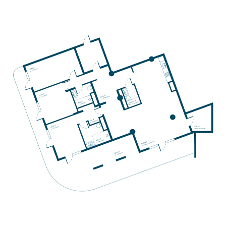 4+ комнат 210.51м²