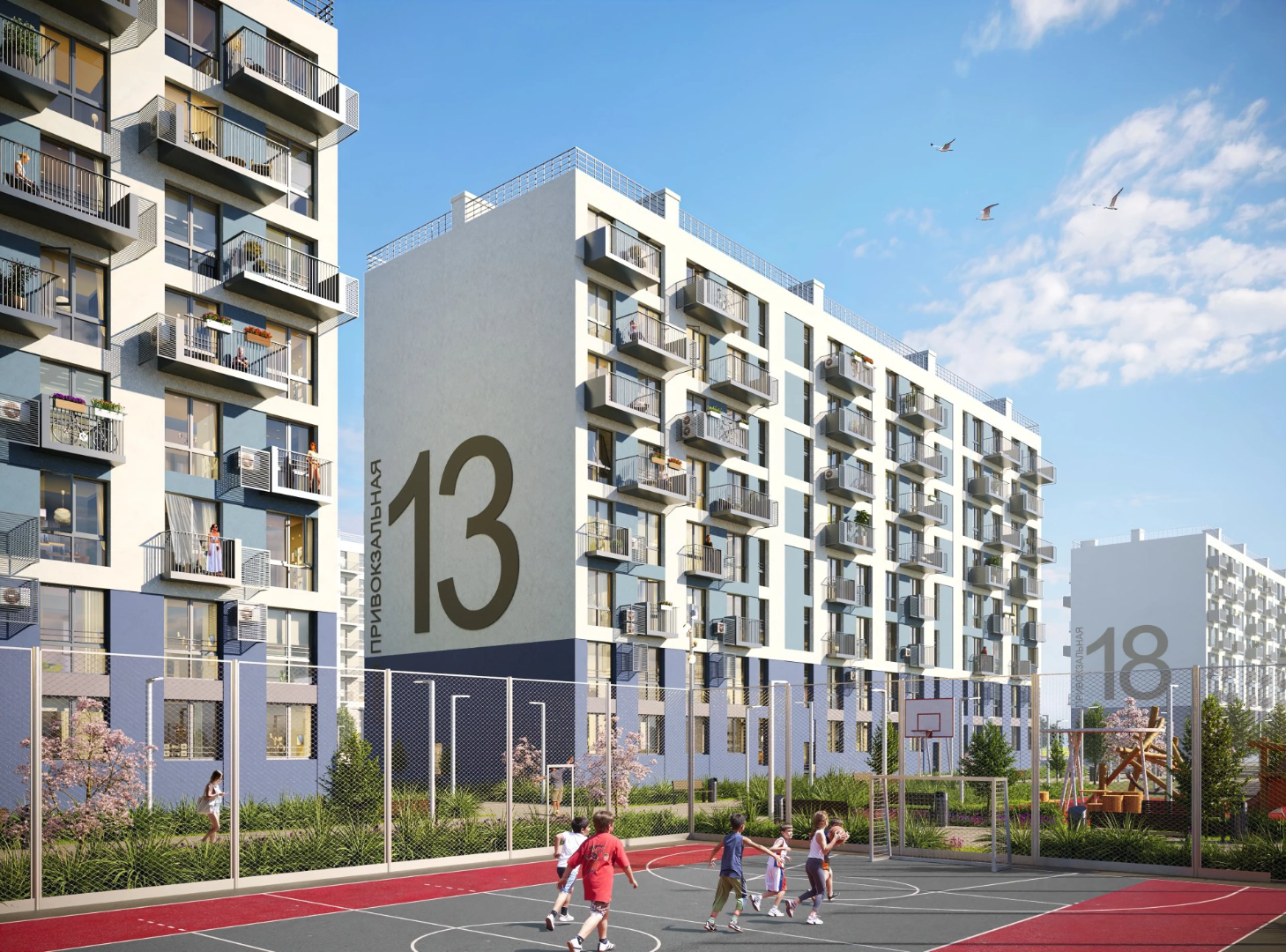 3 комнатная 80.24м²