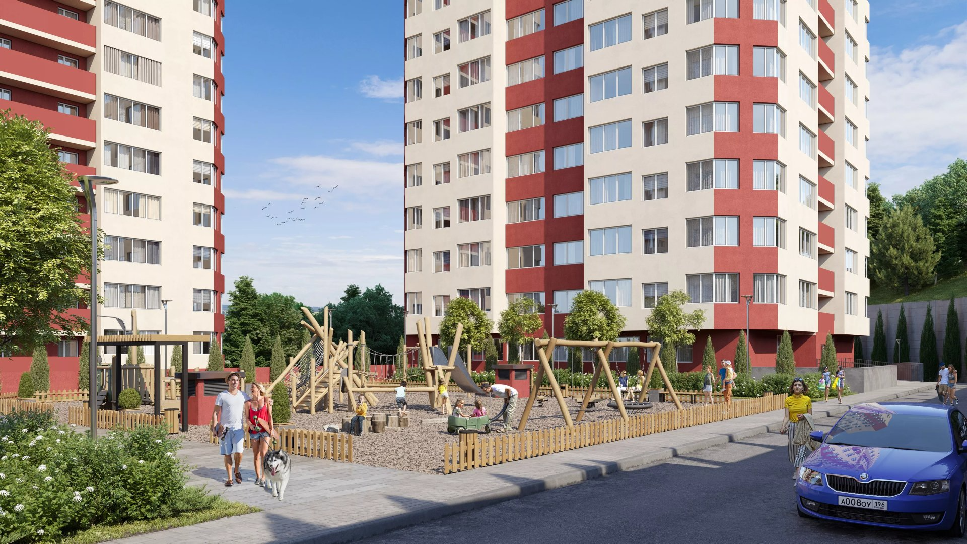 Студия 34.73м²