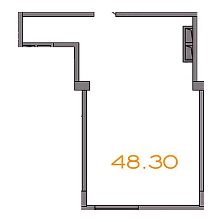 Openspace 48.3м²