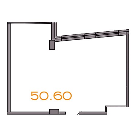 Openspace 50.6м²