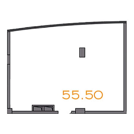 Openspace 55.5м²