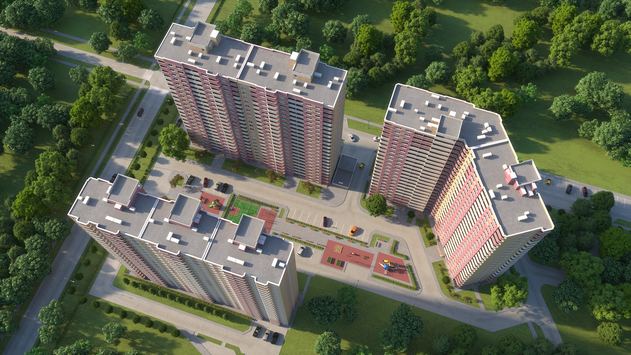 2 комнатная 48.46м²