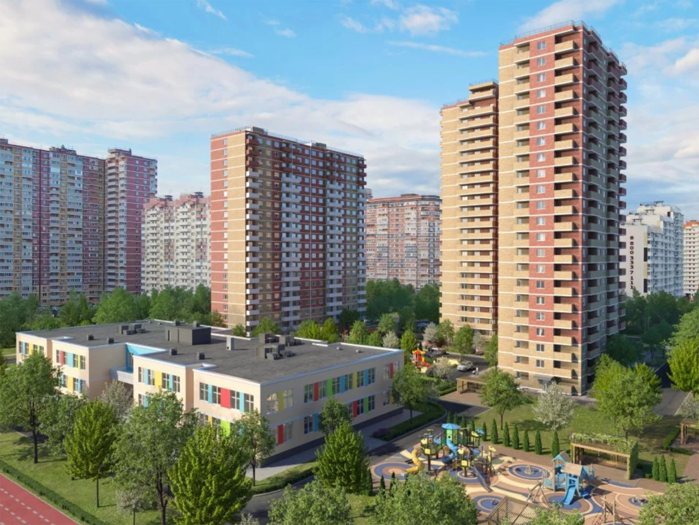 2 комнатная 48.46м²