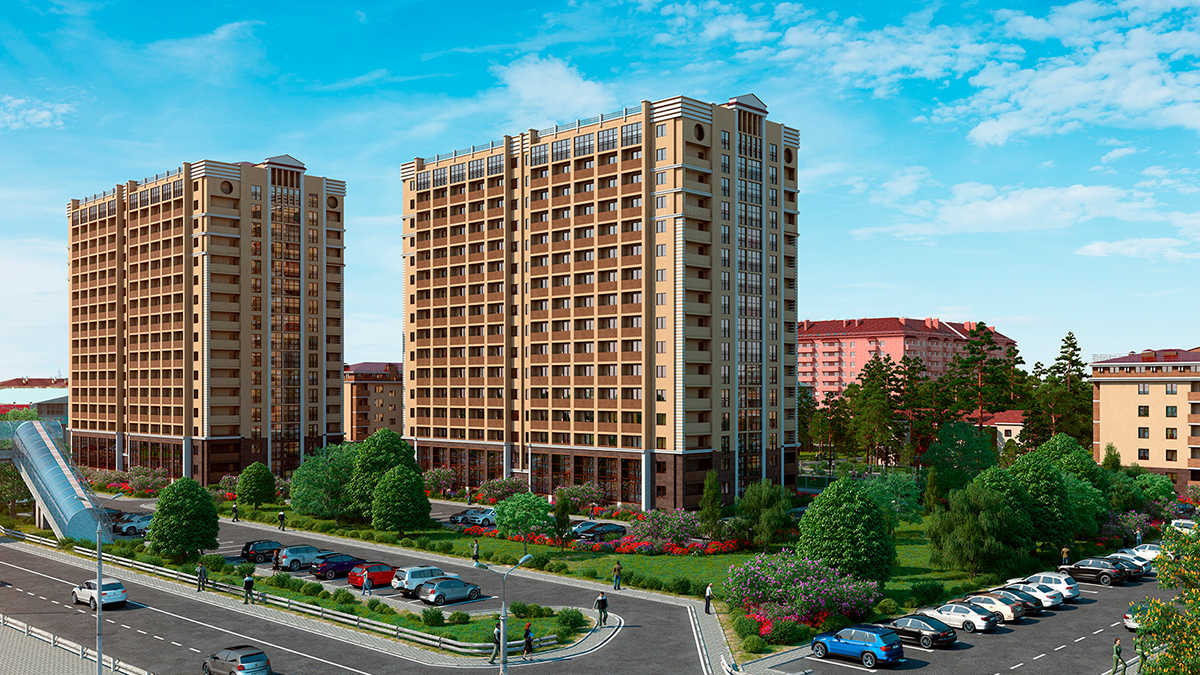 2 комнатная 63.43м²