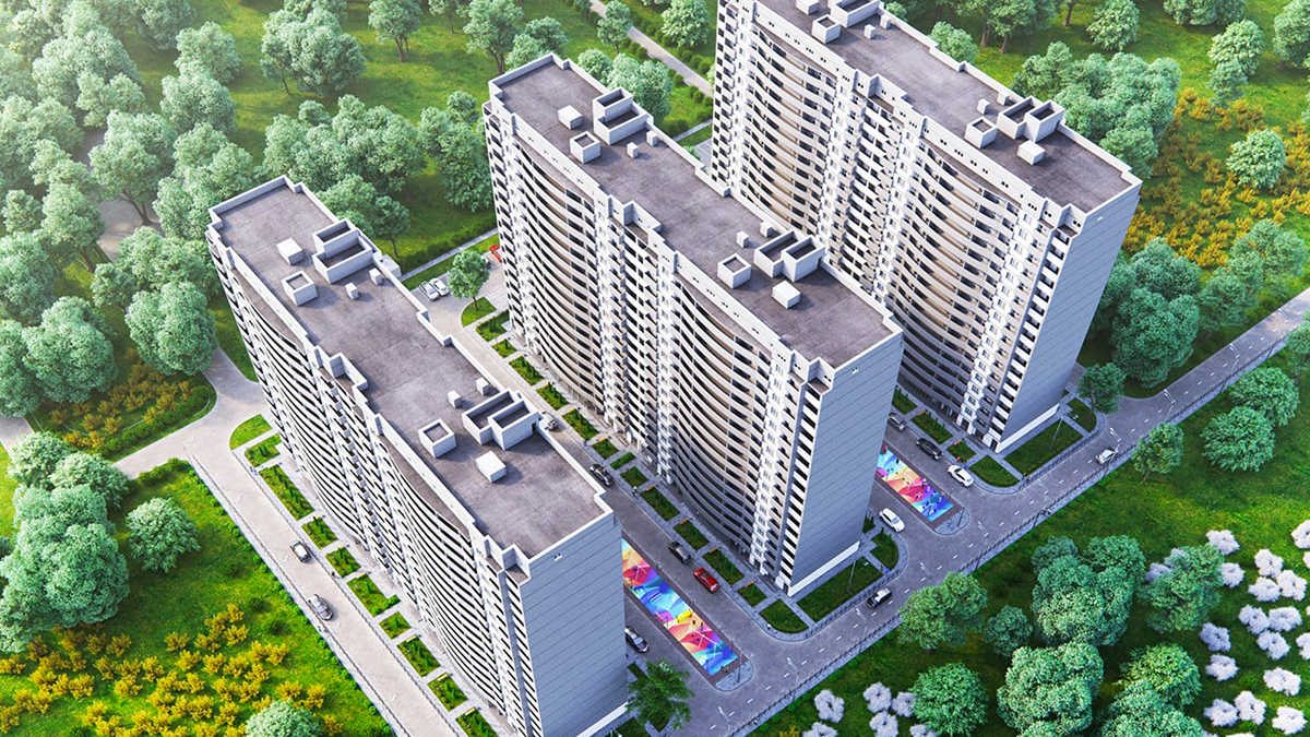 2 комнатная 65.58м²