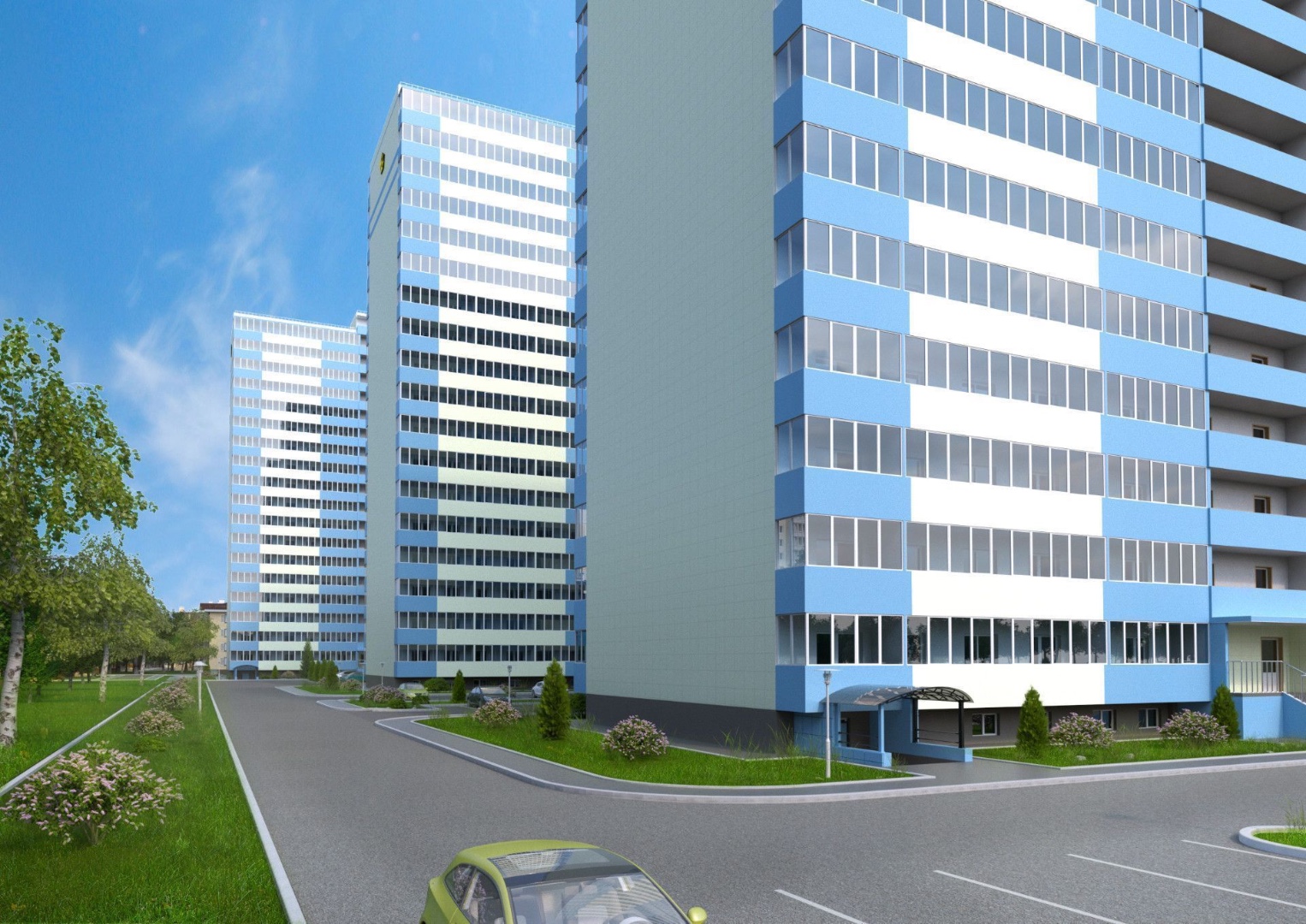 2 комнатная 53.75м²