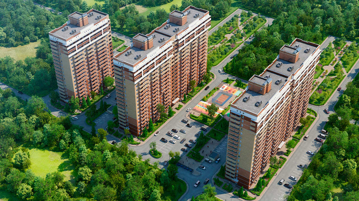 2 комнатная 64.6м²