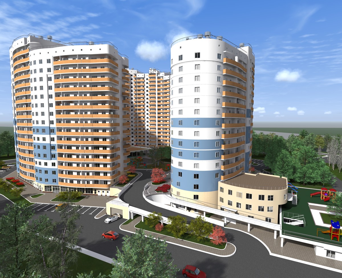 1 комнатная 55.71м²