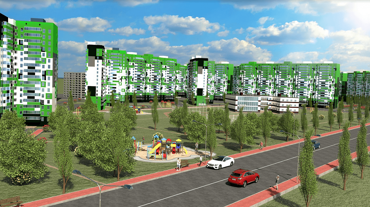 1 комнатная 37.39м²