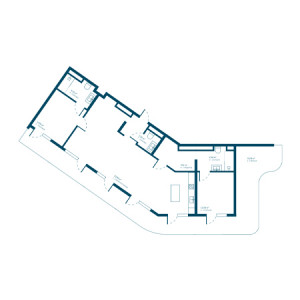 3 комнатная 165.31м²