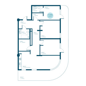 3 комнатная 143.25м²