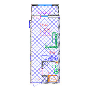 Студия 24.32м²