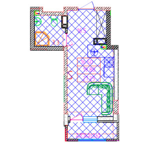 Студия 21.25м²