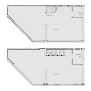 4+ комнат 125.5м²