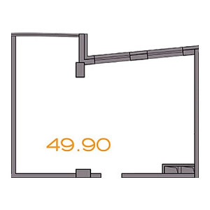 Openspace 49.9м²