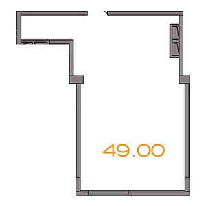 Openspace 49м²