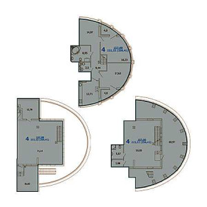 Пентхаус 256.41м²