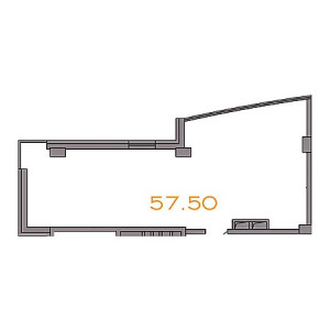 Openspace 57.5м²