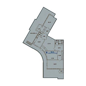 Пентхаус 177.61м²