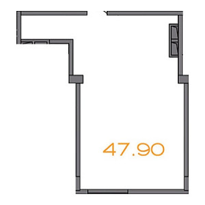 Openspace 47.9м²