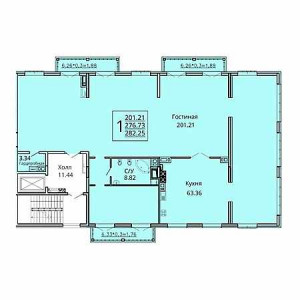 Openspace 282.25м²