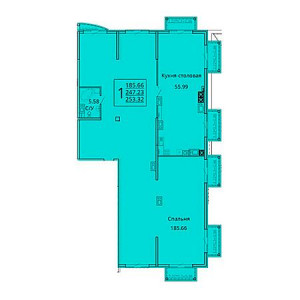 Openspace 253.32м²