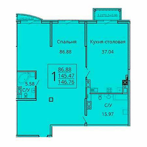 Openspace 146.76м²